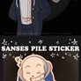 What's New on Etsy :: Sanses Pile Sticker