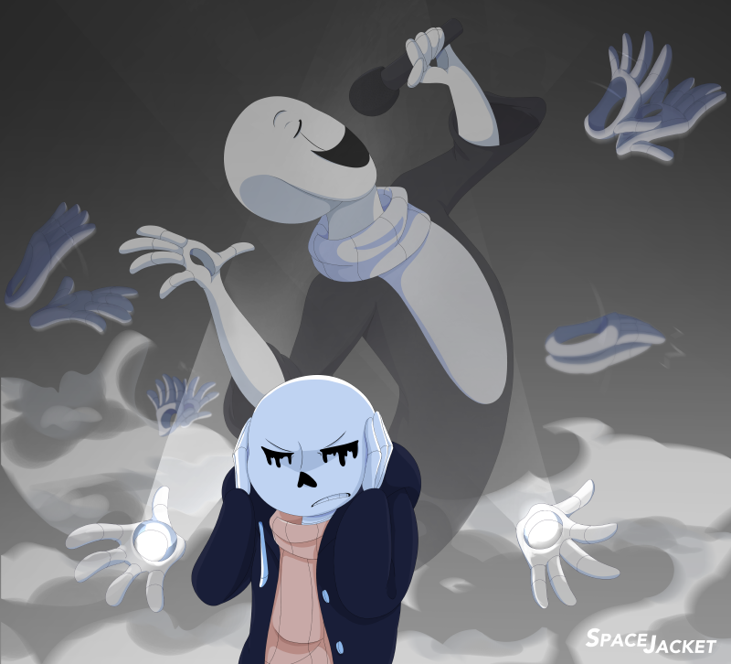 Undertale Paraversetale The Gaster Song By Spacejacket On Deviantart - wd gaster theme roblox id