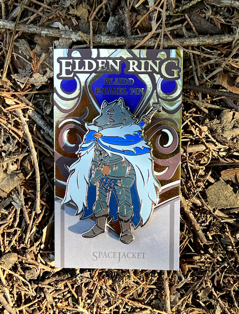 Elden Ring Blaidd Enamel Pin by SpaceJacket on DeviantArt
