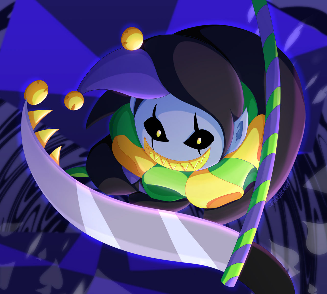 Jevil Chaos and Madness by SpaceJacket on DeviantArt