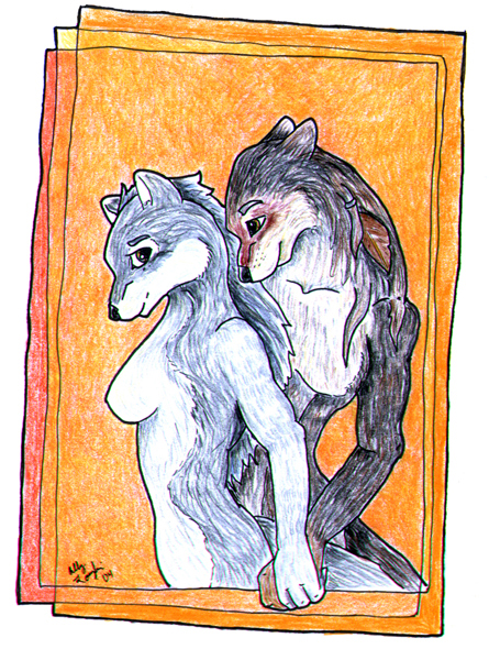 Gift Arts- Wolves in Love