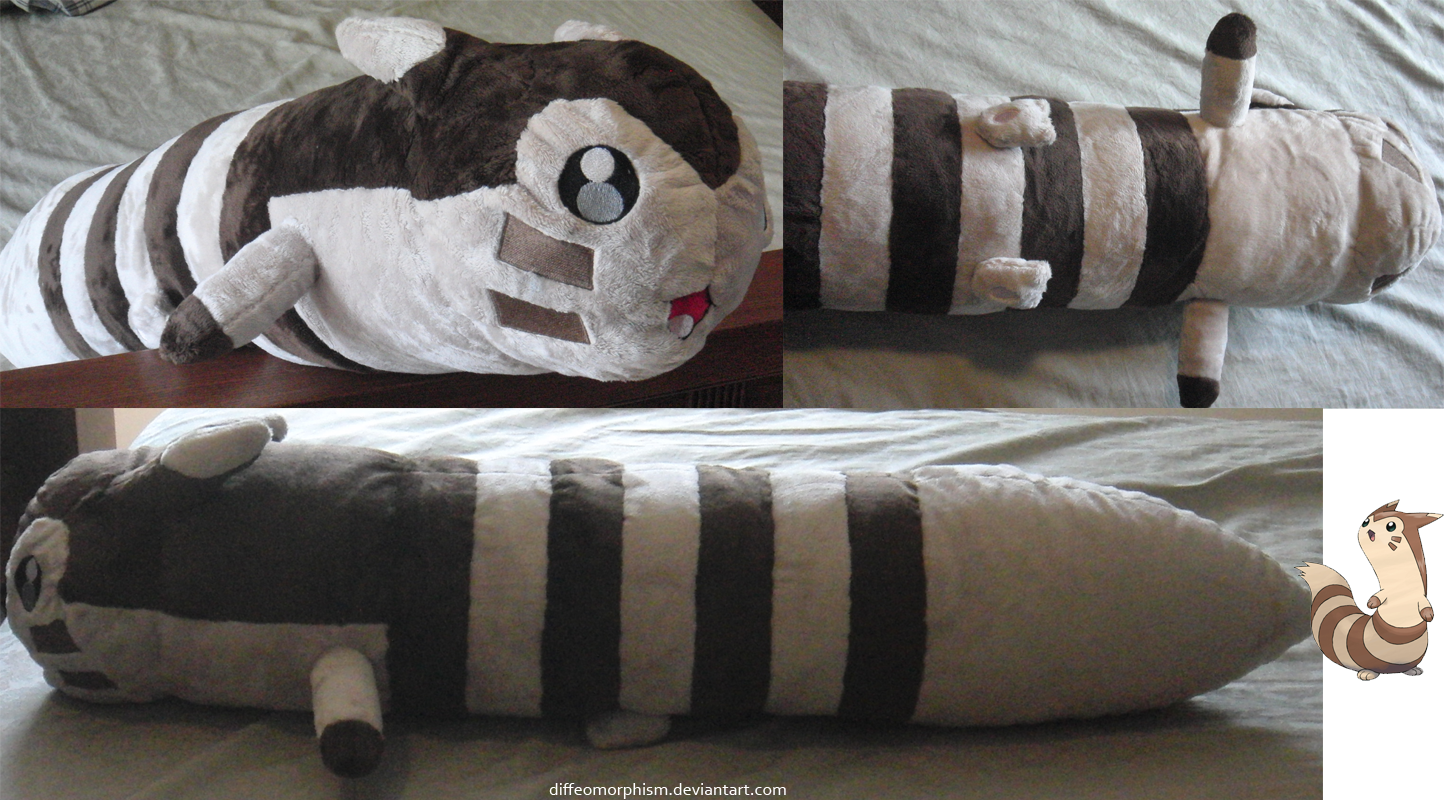 Furret Plush by Diffeomorphism on DeviantArt