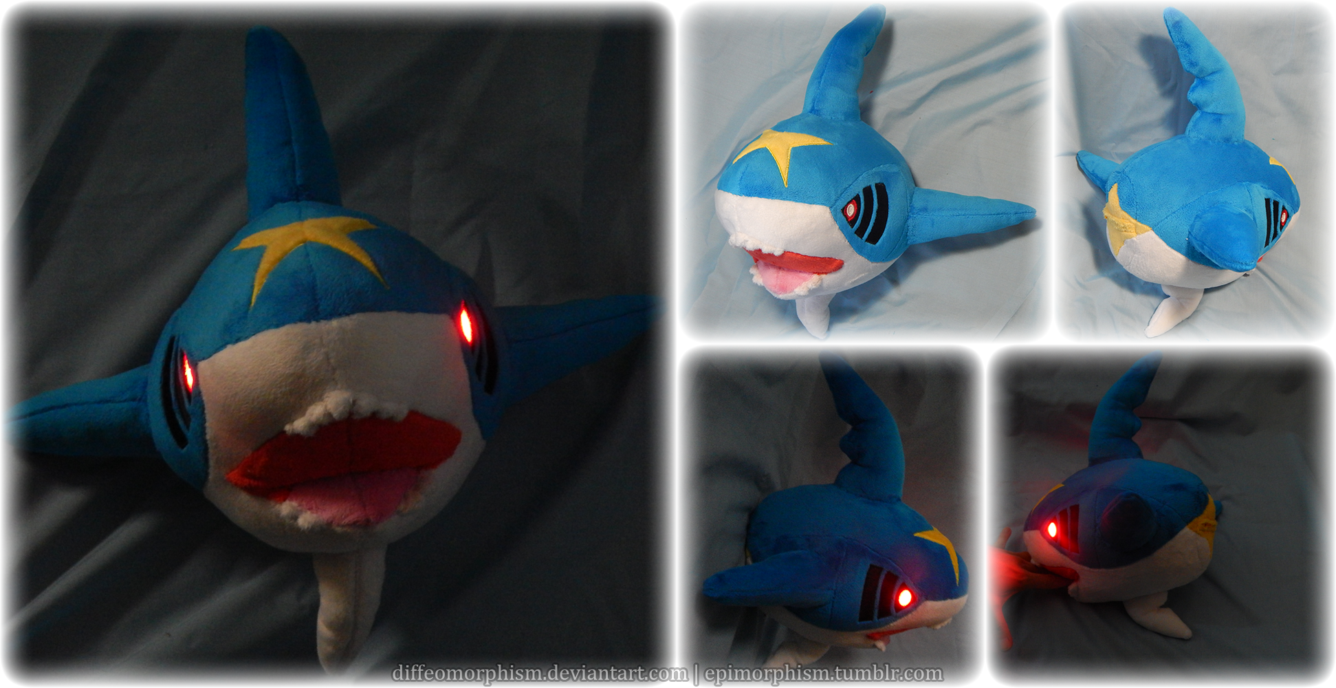 Pokemon sharpedo plush hotsell