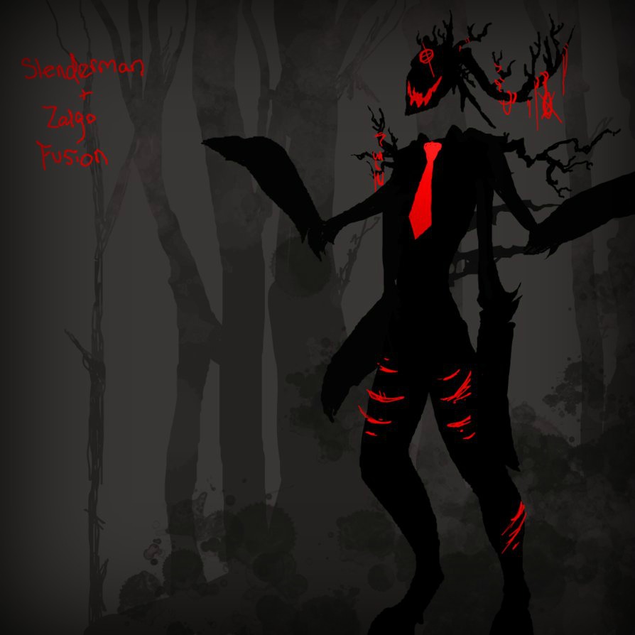 Slenderman/Zalgo Fusion