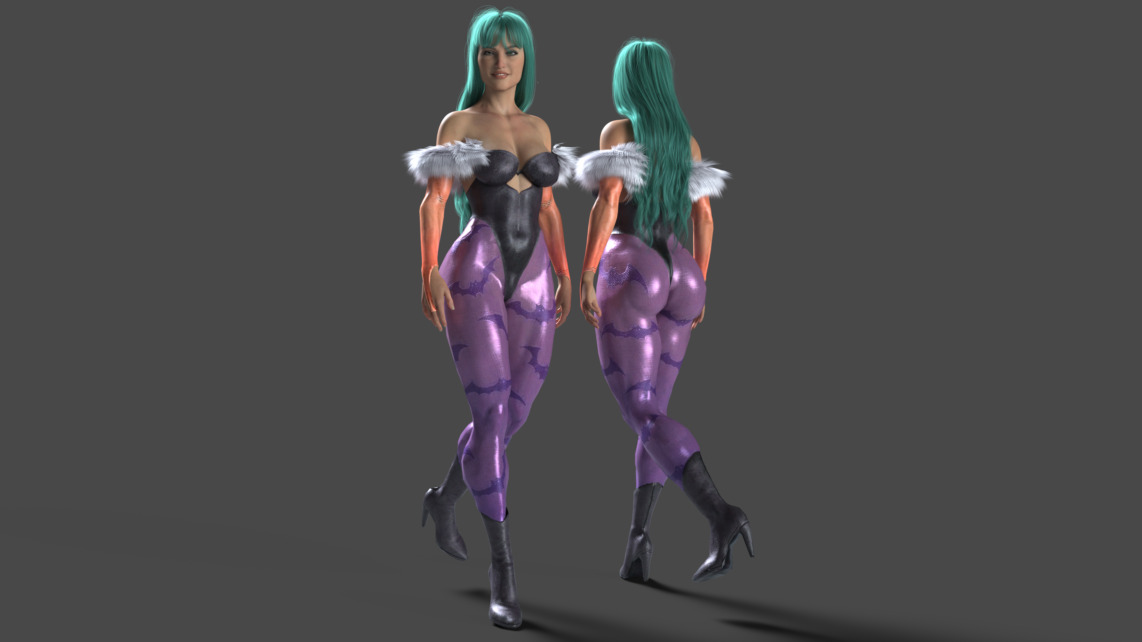 Mmd Morrigan Morrigan Aensland by elmeistro on DeviantArt