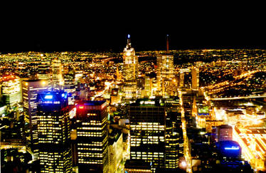 Melbourne's night