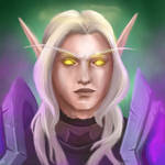 Warcraft Blood elf Paladin commission by happyfoxx98