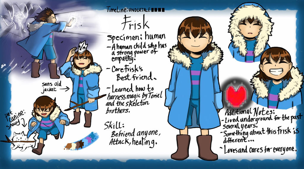 Editable Frisk Character design FRISK by KuroNekoPalette on DeviantArt