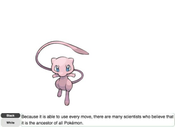 Why is mew called the ancestor of all the Pokemon? - Quora