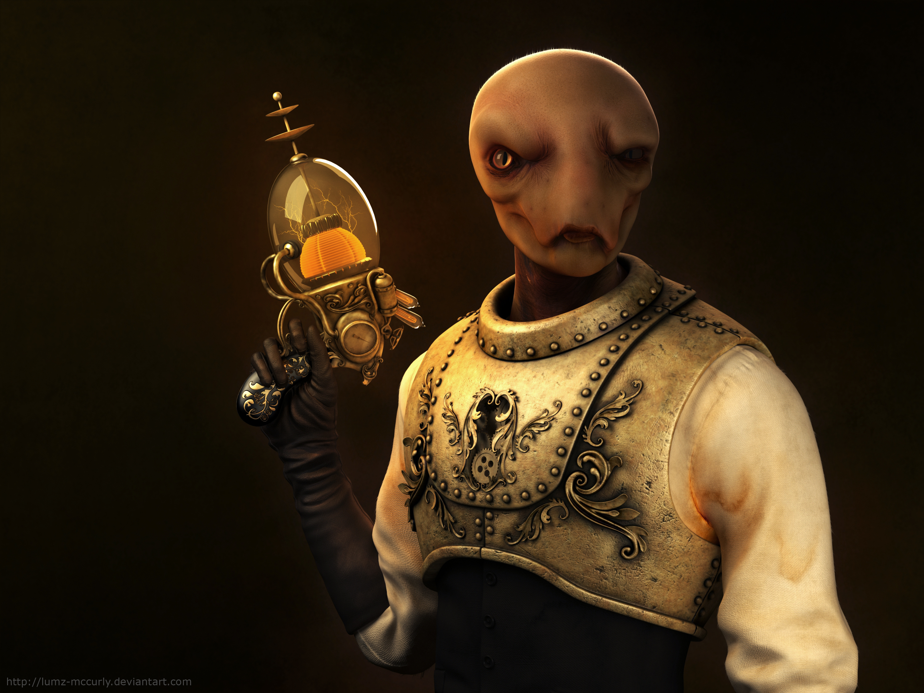 Steampunk Alien