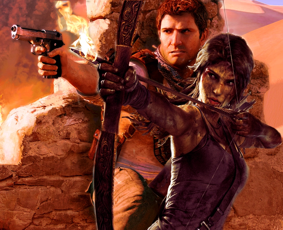 Adventure Found Us Lara Croft And Nathan Drake By