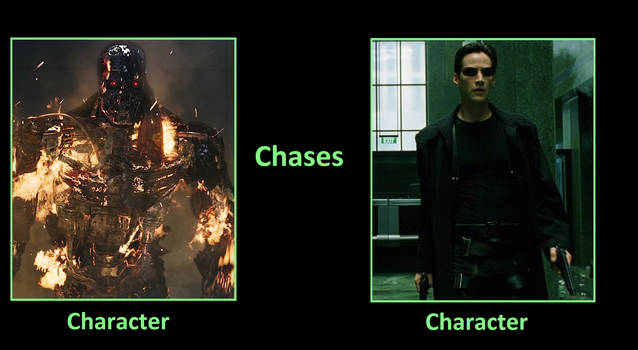 What If The T-800/RIP Chases Neo from The Matrix?