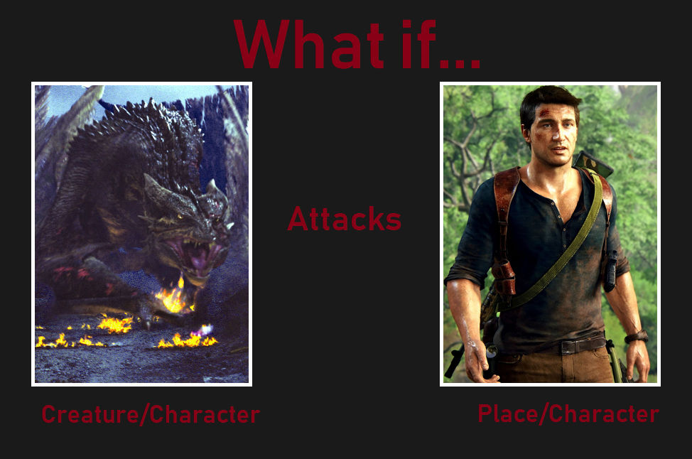 What if the Bull dragon attacks Nathan Drake? by Pyro-raptor on DeviantArt