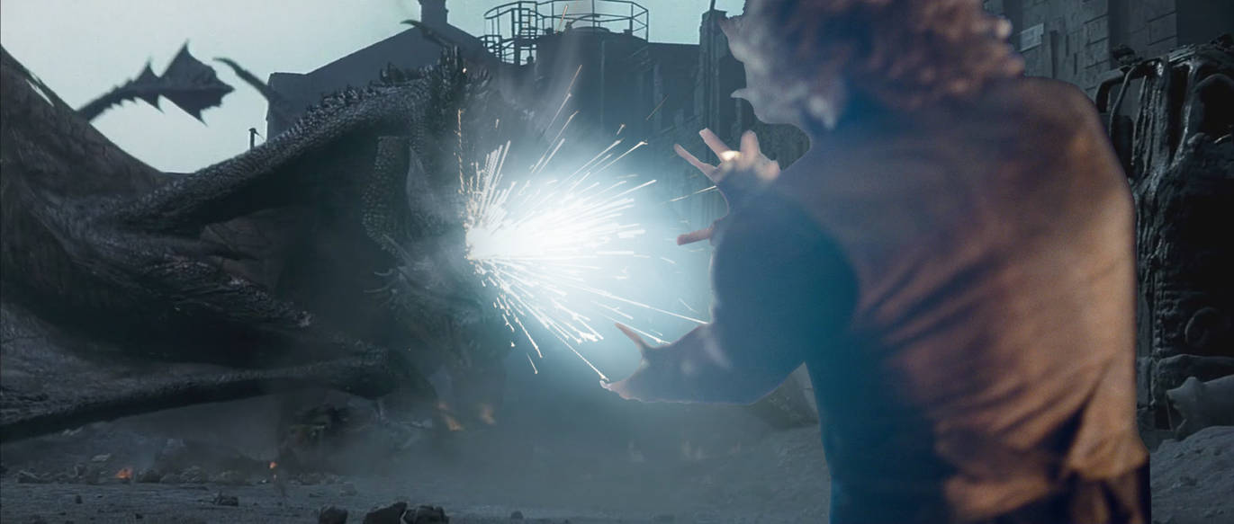 Balthazar Blake blasting at the Alpha male dragon by Pyro-raptor on ...