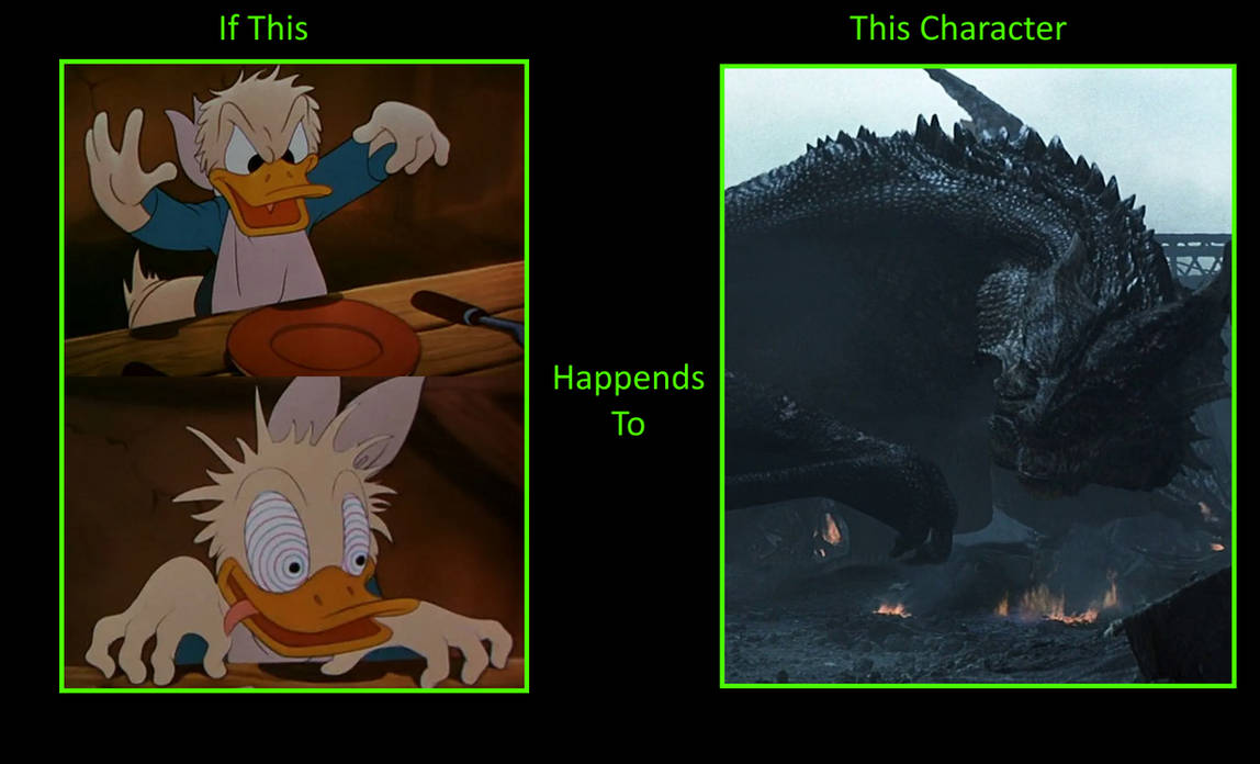 If the Bull dragon got driven insane by starvation by Pyro-raptor on ...