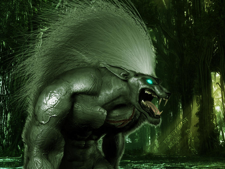 Forest Beast Wallp by m00EDesings on DeviantArt