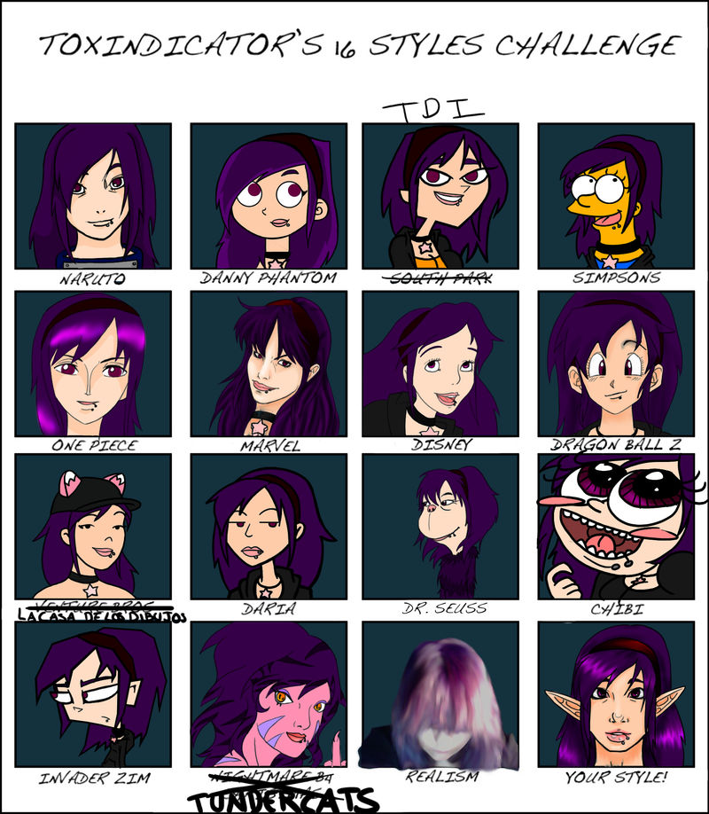 16 styles Meme yay por fin