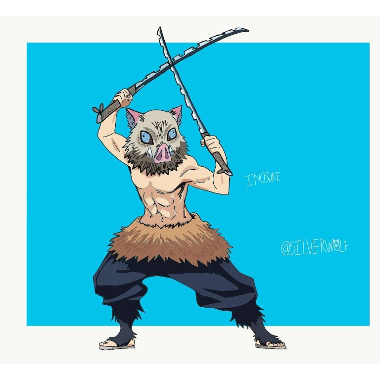 Vectorizing Inosuke by otakufan698 on DeviantArt