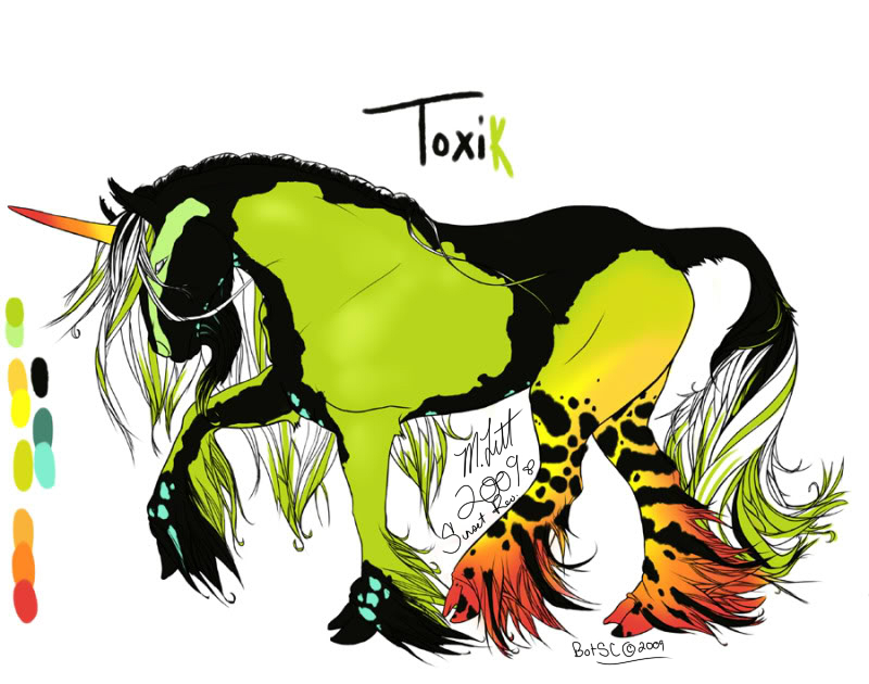 Toxik - Char Design