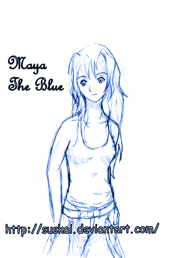 maya the BLue