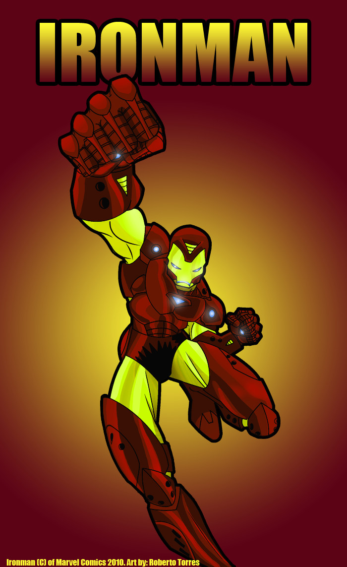 Iron Man Pinup