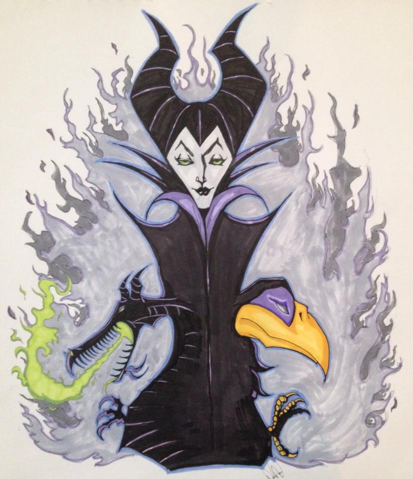 Maleficent Sketch