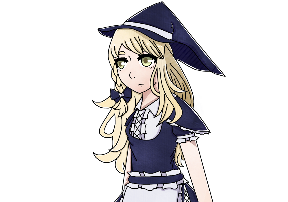 Marisa in Fates style (Kinda)