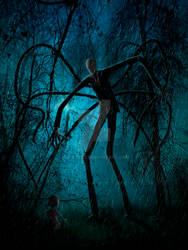 Slender Man and the Lost Soul