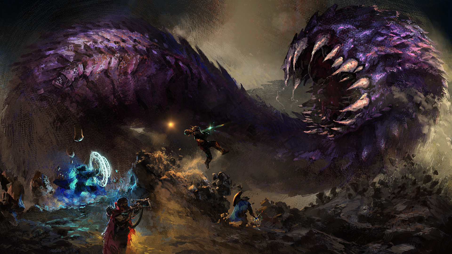 Purple Worm By Demonplay On DeviantArt