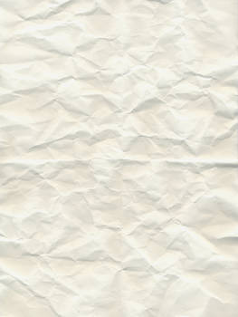 White crumbled paper texture