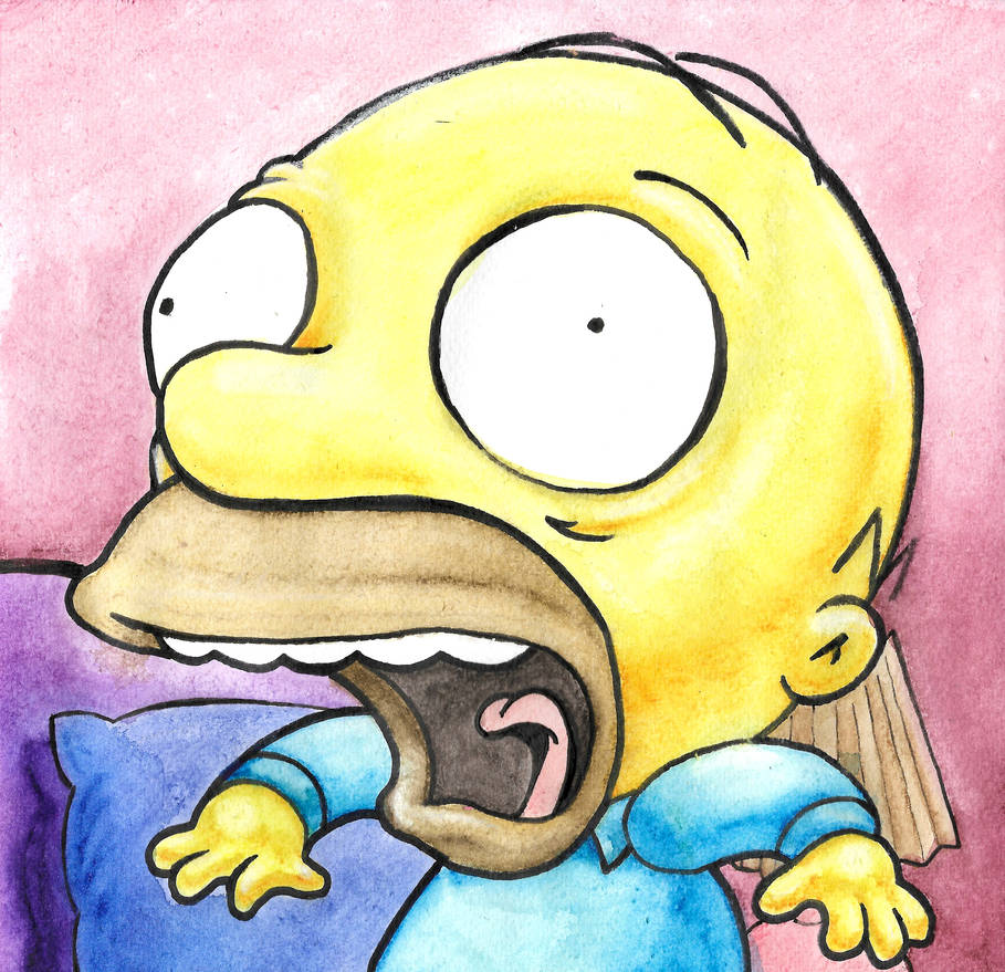 Homer Explode Background Homer Exploding Head by Moth45 on DeviantArt