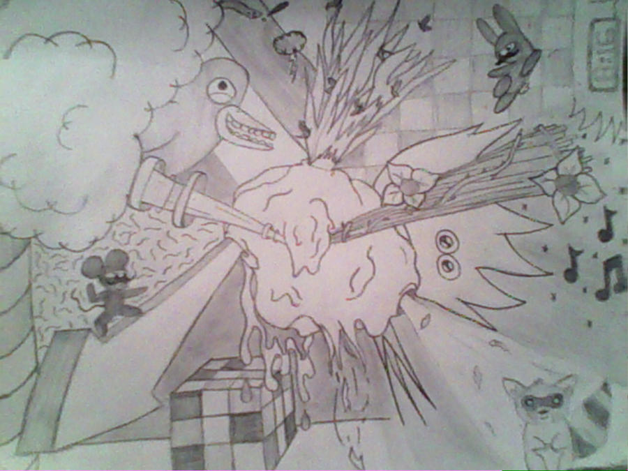Bomb Inflation Explosion Deviantart An Explosion of an Implosion by GnomesHaveFeelings on DeviantArt