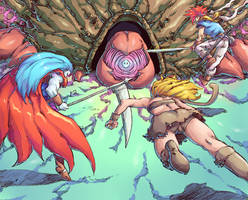 Chrono Trigger - Battle against Lavos