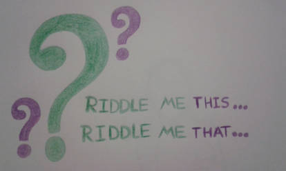 Riddler tattoo design