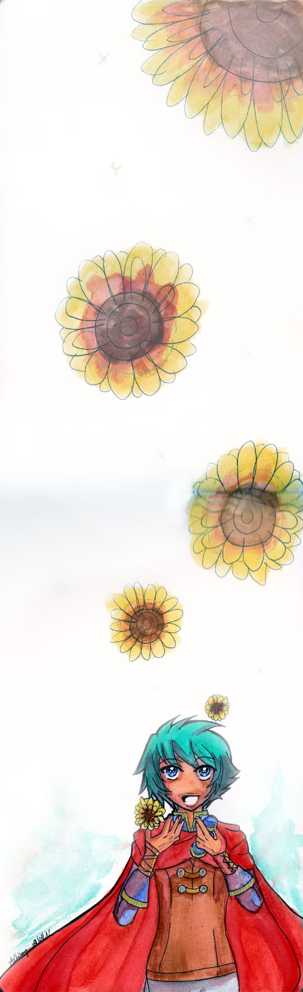 .:WS : Sunflowers Rain:.