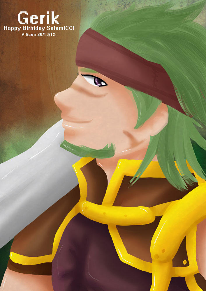 HBD : Gerik FE8 by Ariall on DeviantArt