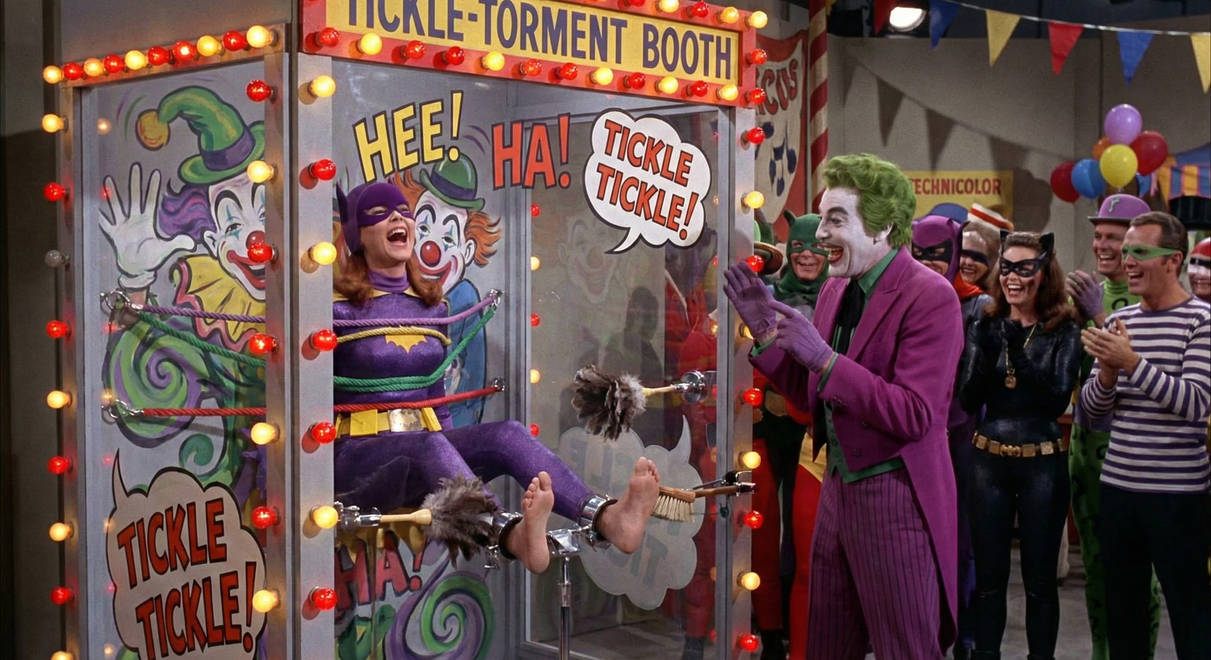 Batgirl, Bound In The Tickle-Torment Booth! #3 by Ladies-In-LALA-Land ...