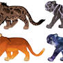 Big Cat Adoptables-Point or Cash
