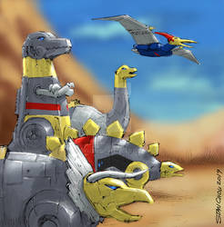 G1 Dinobots in Technicolor