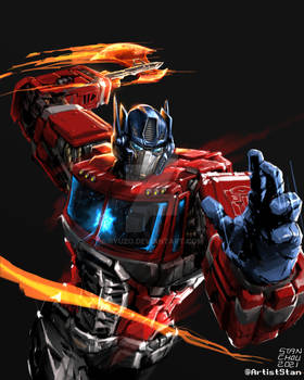Optimus Prime XM Studios Statue Art
