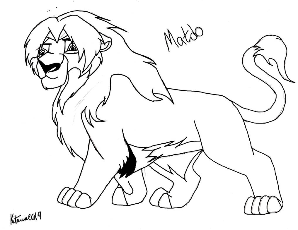 Matdo Line-Art by kitsune019 on DeviantArt