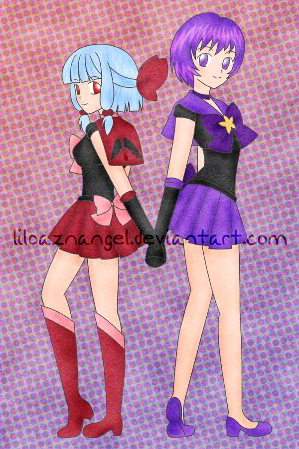 Sailor Scouts Lola and Violet