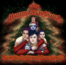 Happy New Year 2019 Lightwood-Bane family
