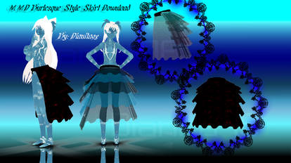 MMD Burlesque Style Skirt Download