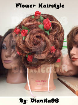 {Hairstyle} Flower/Rose Hairstyle