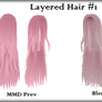 3D Layered Hair #1 Download