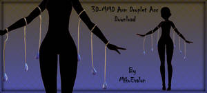 3D/MMD Arm Droplet Accessory Download