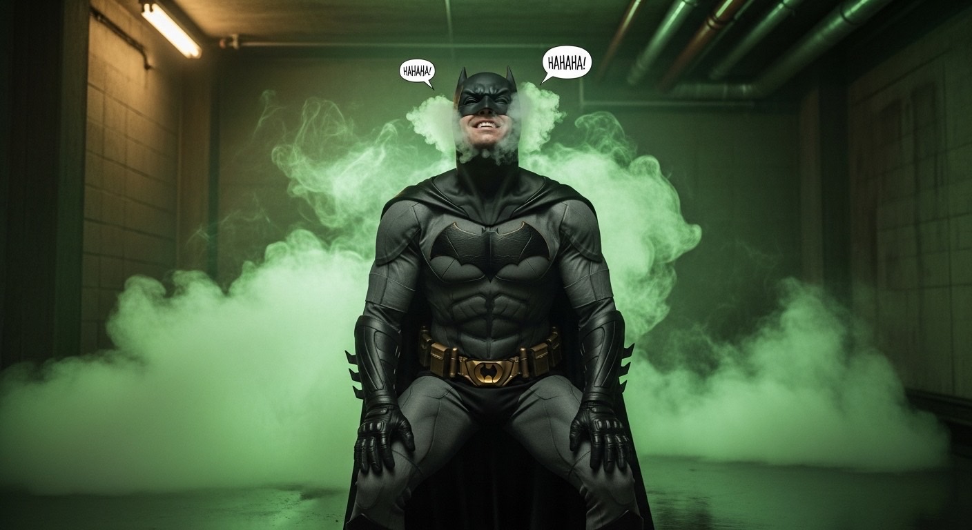 Batman Quacking The Laughing Batman by TicklesMan on DeviantArt