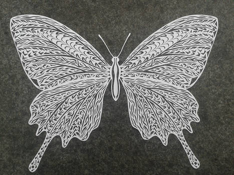 Papercut Butterfly