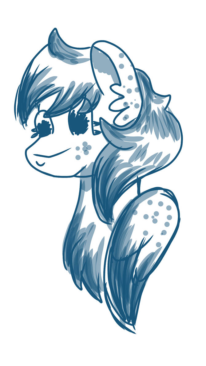 Blue mlp co by ArtsyRose14 on DeviantArt